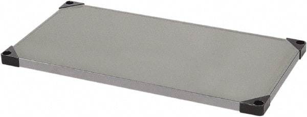 Quantum Storage - 1 Shelf Wire Shelving Unit - 72" Wide x 24" Deep x 2" High, - Americas Industrial Supply