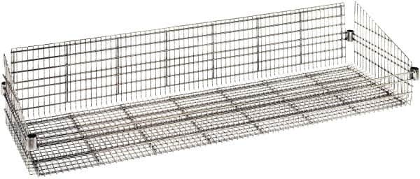 Quantum Storage - Wire Basket Unit - 60" Wide x 18" Deep x 10" High, - Americas Industrial Supply