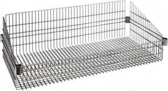 Quantum Storage - Wire Basket Unit - 36" Wide x 18" Deep x 10" High, - Americas Industrial Supply