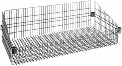 Quantum Storage - Wire Basket Unit - 36" Wide x 24" Deep x 10" High, - Americas Industrial Supply