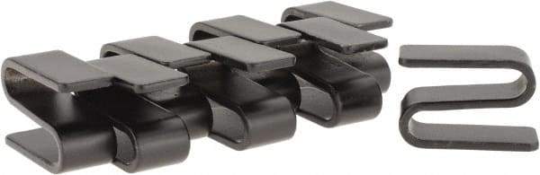 Quantum Storage - Open Shelving Accessory/Component - Black Finish Finish, 1mm Long, Use with Wire Shelving Units - Americas Industrial Supply