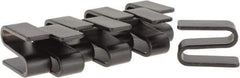Quantum Storage - Open Shelving Accessory/Component - Black Finish Finish, 1mm Long, Use with Wire Shelving Units - Americas Industrial Supply