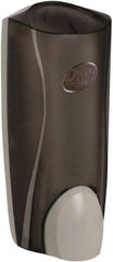 Dial - 1000 mL Liquid Hand Soap Dispenser - Acrylic, Hanging, Gray - Americas Industrial Supply