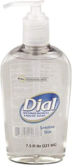 Dial - 7.5 oz Pump Bottle Liquid Soap - Clear, Pleasant Fragrance Scent - Americas Industrial Supply