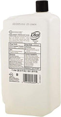 Dial - 1 L Dispenser Refill Liquid Soap - Clear, Pleasant Fragrance Scent - Americas Industrial Supply