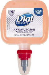 Dial - 1.25 L Dispenser Refill Foam Soap - Pink, Original Scent - Americas Industrial Supply