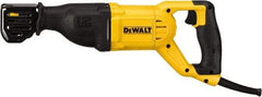 DeWALT - 2,900 Strokes per Minute, 1-1/8 Inch Stroke Length, Electric Reciprocating Saw - 120 Volts, 12 Amps - Americas Industrial Supply