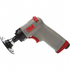 3M - 1 to 4" Disc, 15,000 RPM, Pneumatic Handheld Disc Sander - 22 CFM, 1/4 NPT Inlet, 0.45 hp - Americas Industrial Supply