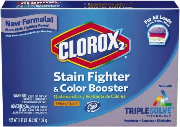 Clorox - 49.2 oz Powder Laundry Detergent - Powder - Americas Industrial Supply