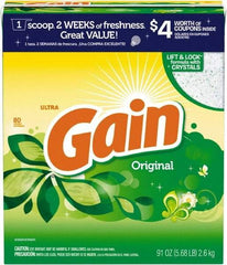 Gain - 91 oz Powder Laundry Detergent - Powder - Americas Industrial Supply
