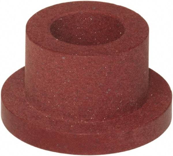 TriStar - 1/2" Inside x 3/4" Outside Diam, Rulon LR Flanged Bearing - 1" Flange Outside Diam, 1/8" Flange Thickness, 1" OAL - Americas Industrial Supply