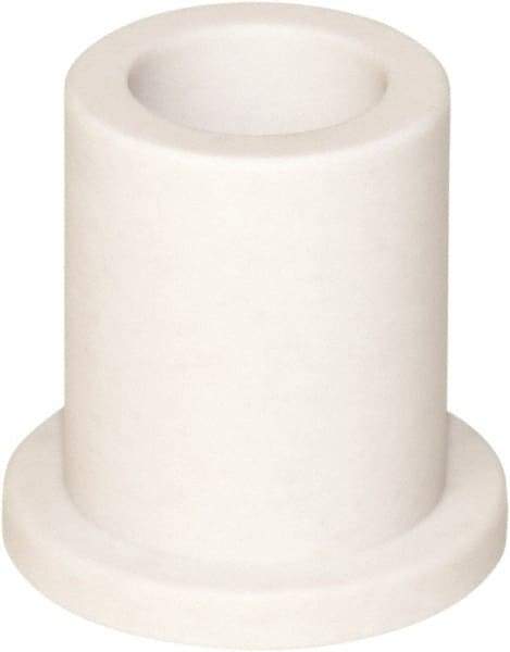 TriStar - 3/4" Inside x 1" Outside Diam, Rulon 641 Flanged Bearing - 1-1/4" Flange Outside Diam, 1/8" Flange Thickness, 1" OAL - Americas Industrial Supply