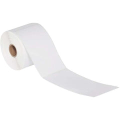 Value Collection - Pack of 12 Rolls, 305 Labels per Roll, 4" x 5" White Paper Thermal Labels - Americas Industrial Supply