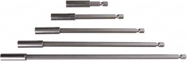 Wiha - 1/4" Insert, Hex Drive Bit Adapter - Quick Release, 10" OAL - Americas Industrial Supply