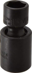Proto - 3/8" Drive 13mm Standard Universal Impact Socket - 6 Points, 2" OAL - Americas Industrial Supply