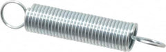 Gardner Spring - 1/4" OD, 3.37 Lb Max Load, 2.54" Max Ext Len, 0.0286" Wire Diam Spring - 2.6 Lb/In Rating - Americas Industrial Supply