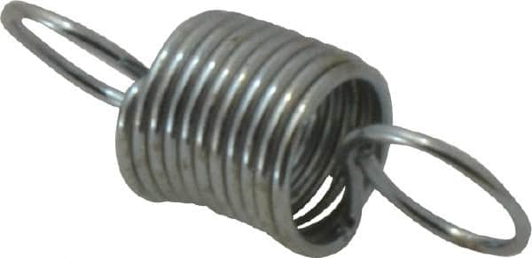 Gardner Spring - 0.312" OD, 2.62 Lb Max Load, 1.73" Max Ext Len, 0.0286" Wire Diam Spring - 3 Lb/In Rating - Americas Industrial Supply