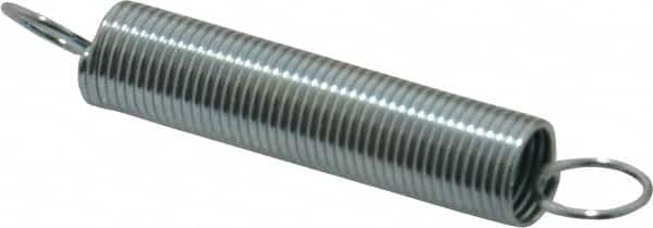 Gardner Spring - 0.312" OD, 2.61 Lb Max Load, 4.49" Max Ext Len, 0.0286" Wire Diam Spring - 0.87 Lb/In Rating - Americas Industrial Supply