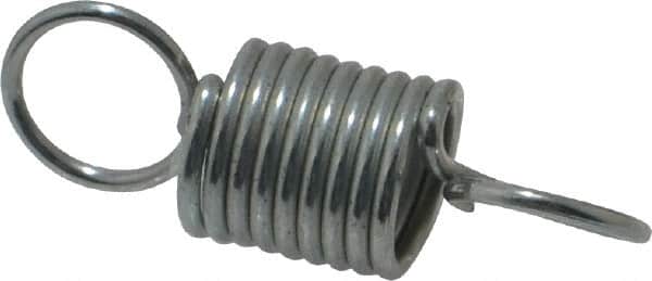 Gardner Spring - 0.312" OD, 4.65 Lb Max Load, 1.43" Max Ext Len, 0.0348" Wire Diam Spring - 8.56 Lb/In Rating - Americas Industrial Supply
