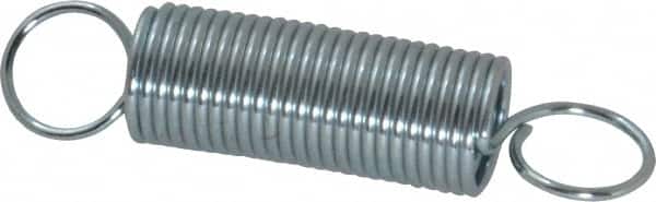Gardner Spring - 3/8" OD, 3.8 Lb Max Load, 3.44" Max Ext Len, 0.0348" Wire Diam Spring - 1.88 Lb/In Rating - Americas Industrial Supply