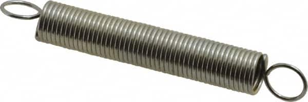 Gardner Spring - 0.437" OD, 8.02 Lb Max Load, 5.88" Max Ext Len, 0.0475" Wire Diam Spring - 2.41 Lb/In Rating - Americas Industrial Supply