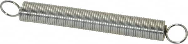 Gardner Spring - 0.437" OD, 8.01 Lb Max Load, 7.41" Max Ext Len, 0.0475" Wire Diam Spring - 1.87 Lb/In Rating - Americas Industrial Supply