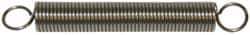 Gardner Spring - 0.312" OD, 4.91 Lb Max Load, 5" Max Ext Len, 0.0348" Wire Diam Spring - 1.58 Lb/In Rating - Americas Industrial Supply