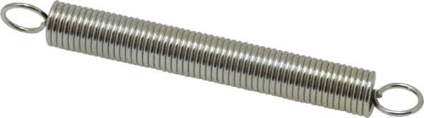 Gardner Spring - 0.43" OD, 12 Lb Max Load, 6.34" Max Ext Len, 0.054" Wire Diam Spring - 3.83 Lb/In Rating - Americas Industrial Supply