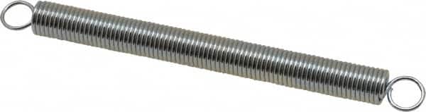 Gardner Spring - 0.33" OD, 7.16 Lb Max Load, 6.66" Max Ext Len, 0.041" Wire Diam Spring - 2.08 Lb/In Rating - Americas Industrial Supply