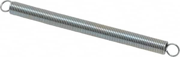 Gardner Spring - 0.28" OD, 5.29 Lb Max Load, 6.9" Max Ext Len, 0.0348" Wire Diam Spring - 1.42 Lb/In Rating - Americas Industrial Supply