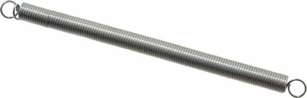Gardner Spring - 0.23" OD, 3.65 Lb Max Load, 6.96" Max Ext Len, 0.0286" Wire Diam Spring - 0.97 Lb/In Rating - Americas Industrial Supply