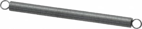 Gardner Spring - 0.43" OD, 11.99 Lb Max Load, 9.12" Max Ext Len, 0.054" Wire Diam Spring - 2.5 Lb/In Rating - Americas Industrial Supply