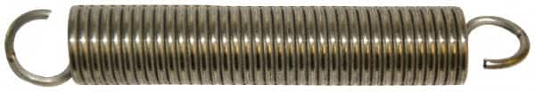 Gardner Spring - 0.73" OD, 33.97 Lb Max Load, 6-1/4" Max Ext Len, 0.0915" Wire Diam Spring - 11.22 Lb/In Rating - Americas Industrial Supply