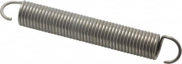 Gardner Spring - 0.84" OD, 43.69 Lb Max Load, 9.49" Max Ext Len, 0.1055" Wire Diam Spring - 9.19 Lb/In Rating - Americas Industrial Supply