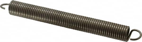 Gardner Spring - 0.84" OD, 43.71 Lb Max Load, 13.05" Max Ext Len, 0.1055" Wire Diam Spring - 6.36 Lb/In Rating - Americas Industrial Supply