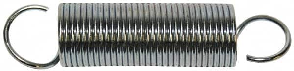 Gardner Spring - 1/8" OD, 1.6 Lb Max Load, 2.42" Max Ext Len, 0.016" Wire Diam Spring - 1.2 Lb/In Rating, 1-1/4" Free Length - Americas Industrial Supply