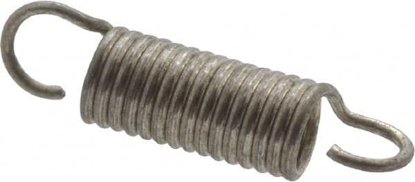 Gardner Spring - 3/32" OD, 1.5 Lb Max Load, 0.56" Max Ext Len, 0.014" Wire Diam Spring - 7.1 Lb/In Rating, 3/8" Free Length - Americas Industrial Supply