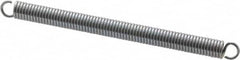 Gardner Spring - 3/16" OD, 7 Lb Max Load, 3.7" Max Ext Len, 0.031" Wire Diam Spring - 5.1 Lb/In Rating, 2-1/2" Free Length - Americas Industrial Supply