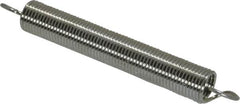 Gardner Spring - 1/4" OD, 3.1 Lb Max Load, 4.7" Max Ext Len, 0.026" Wire Diam Spring - 1 Lb/In Rating, 2" Free Length - Americas Industrial Supply