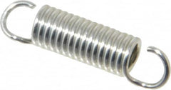 Gardner Spring - 1/4" OD, 8.5 Lb Max Load, 1.42" Max Ext Len, 0.037" Wire Diam Spring - 17.7 Lb/In Rating, 1" Free Length - Americas Industrial Supply