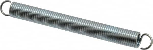 Gardner Spring - 1/2" OD, 19 Lb Max Load, 8.95" Max Ext Len, 0.063" Wire Diam Spring - 4.3 Lb/In Rating, 5" Free Length - Americas Industrial Supply