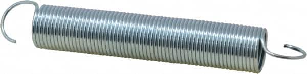 Gardner Spring - 3/4" OD, 12.8 Lb Max Load, 14.67" Max Ext Len, 0.063" Wire Diam Spring - 1.2 Lb/In Rating, 5" Free Length - Americas Industrial Supply