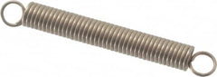 Gardner Spring - 1/8" OD, 1.39 Lb Max Load, 1.43" Max Ext Len, 0.018" Wire Diam Spring - 2.52 Lb/In Rating, 1" Free Length - Americas Industrial Supply
