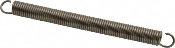 Gardner Spring - 3/8" OD, 15.22 Lb Max Load, 7.08" Max Ext Len, 0.055" Wire Diam Spring - 5.13 Lb/In Rating, 4-1/2" Free Length - Americas Industrial Supply
