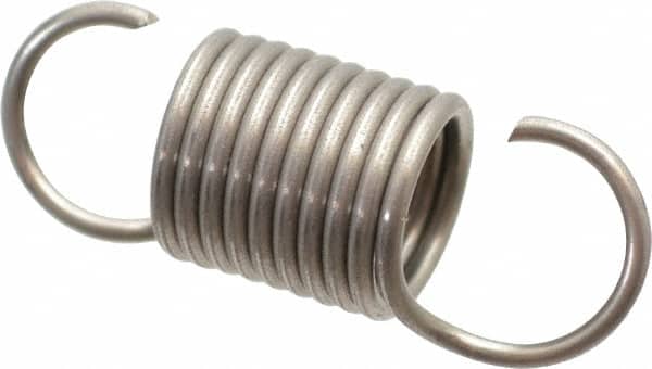 Gardner Spring - 1/2" OD, 11.48 Lb Max Load, 2.13" Max Ext Len, 0.055" Wire Diam Spring - 13.57 Lb/In Rating, 1-3/8" Free Length - Americas Industrial Supply