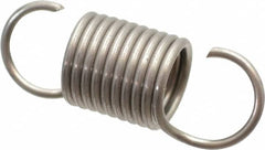 Gardner Spring - 1/2" OD, 11.48 Lb Max Load, 2.13" Max Ext Len, 0.055" Wire Diam Spring - 13.57 Lb/In Rating, 1-3/8" Free Length - Americas Industrial Supply