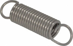 Gardner Spring - 1/2" OD, 3.16" Max Ext Len, 0.063" Wire Diam Spring - 12.8612 Lb/In Rating, 1.4773 Lb Init Tension - Americas Industrial Supply