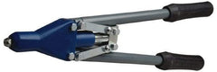 RivetKing - Straight Head Hand Riveter - 1/8 to 3/16" Rivet Capacity, 17-1/2" OAL - Americas Industrial Supply