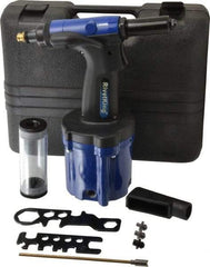 RivetKing - Up to 3/16" Capacity, Air Riveting Hammer - 5/8" Long Stroke, 1/4" Inlet - Americas Industrial Supply