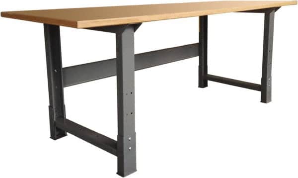 Value Collection - Industrial Work Bench - 4,000 Lb Capacity, Shop Top, Gray, 36" Wide x 34-3/4" High x 72" Long - Americas Industrial Supply